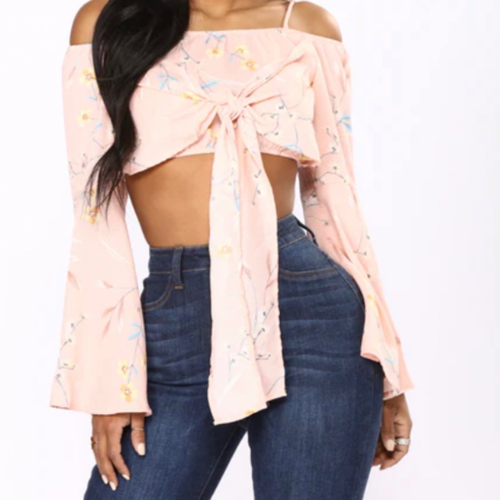 Fashion Nova Easy Breezy Floral Top